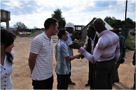 Angola’s Land Management Minister visited Bibala Level 1 Station of Mocamedes Railway Project